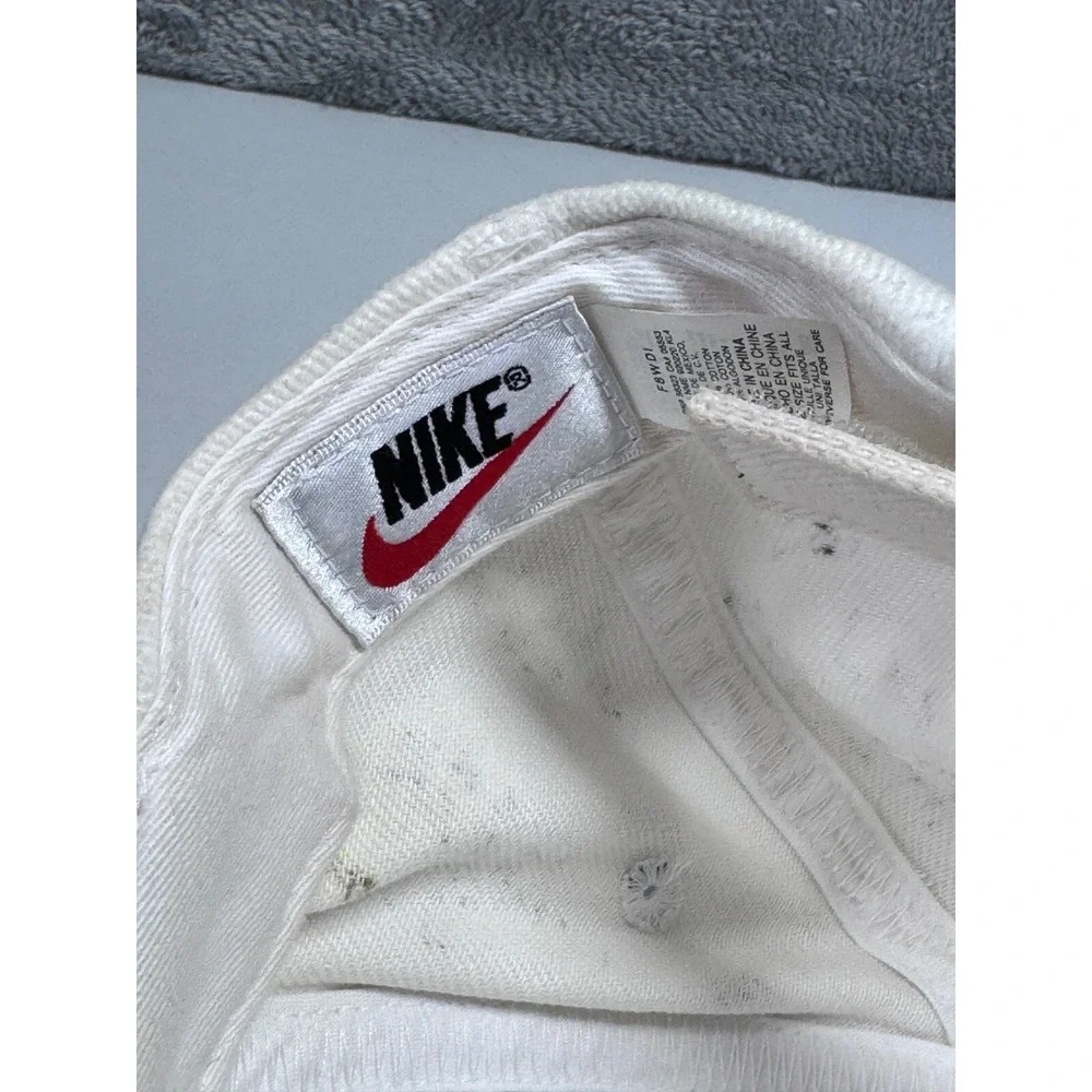Florida State University Seminoles Nike Dri-Fit Adjustable Hat NCAA White FSU